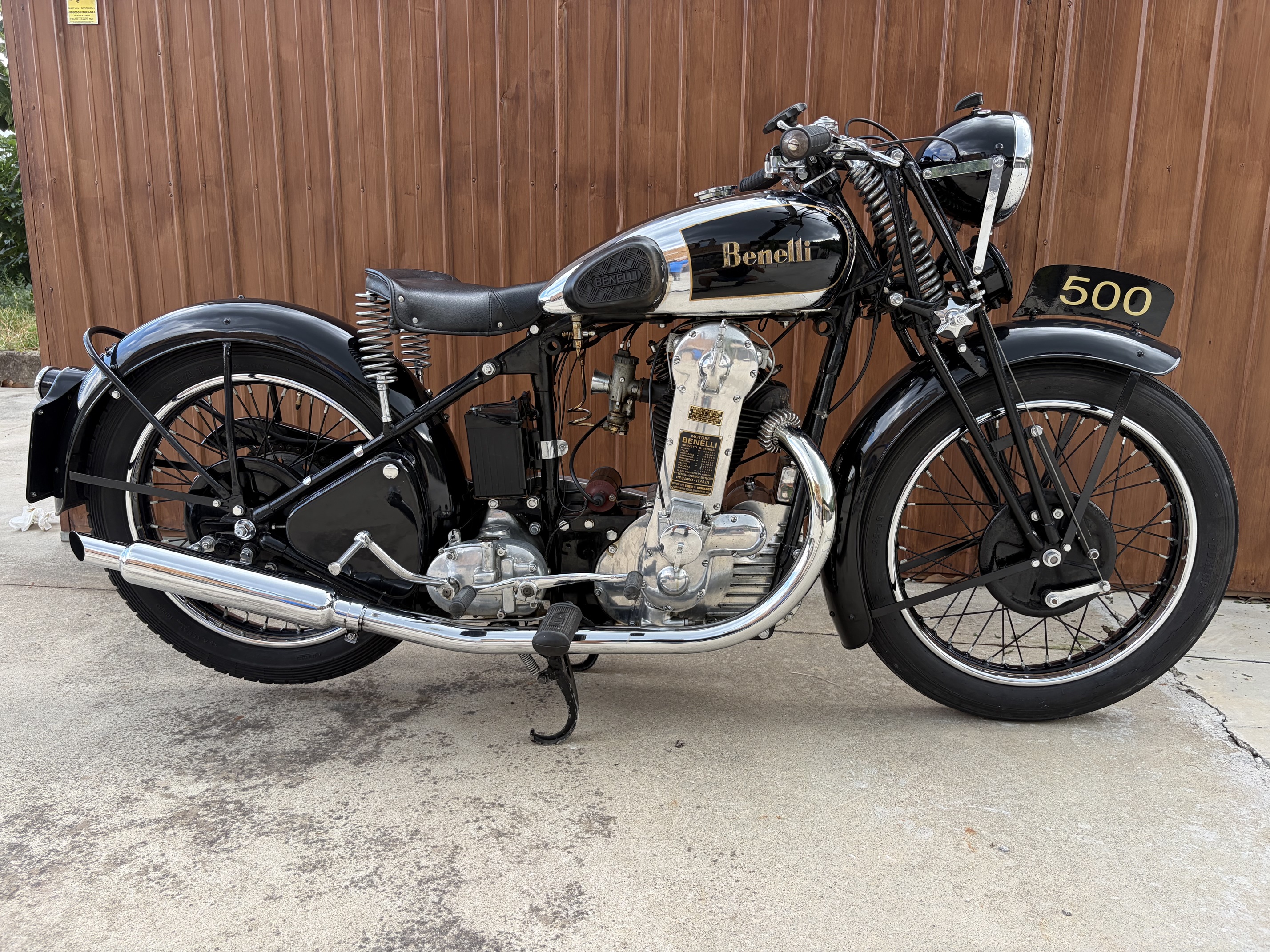 1937 Benelli 500 4 TN – A Restored Masterpiece from the Golden Age of Italian Motorcycling